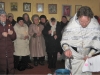 Освящение воды в молитвеном доме св. Николая в с. Ворга
