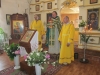 В день Святой Троицы в храме Симеона Богоприимца была совершена крещальная литургия.
